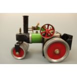 A Mamod SR1 live-steam roller, 24 x 14 x 18 cm high