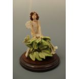 Danbury Mint, "The Jasmine Fairy" with certificate, 13 cm high, (free of damage)