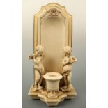 An Art Forum "Versailles Cherub candle sconce" plaster, 32 cm high, (free of damage)