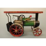 A Mamod TE 1a Live-Steam Tractor, in original carton, 19 cm