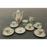 A Susie Cooper Fragrance coffee set