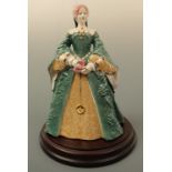 A Royal Worcester figurine, "Queen Mary I" CW506 limited edition number 509/4500 with certificate,
