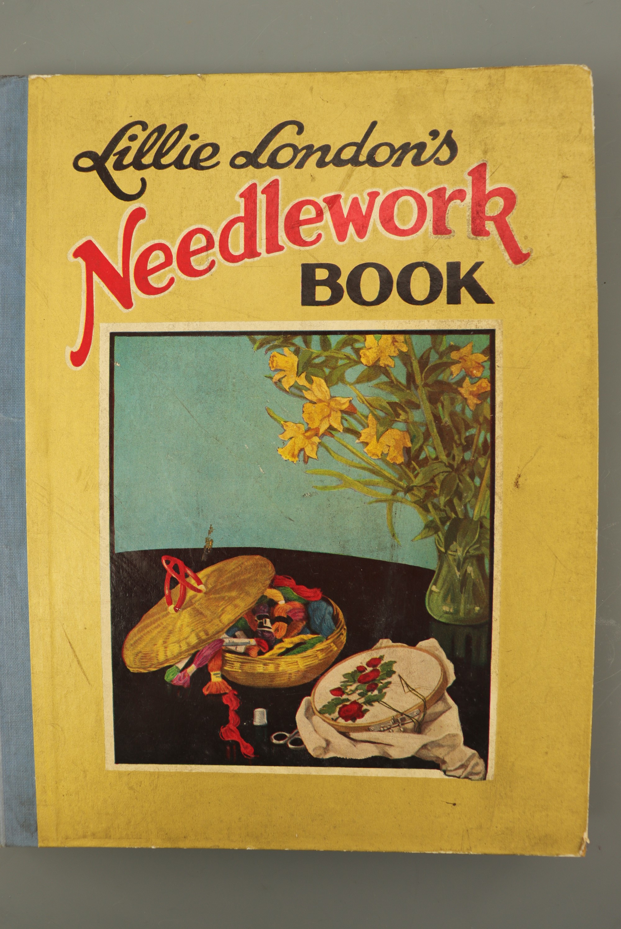 A 1930s illustrated volume of home needlework craft projects "Lillie London's Needlework Book",