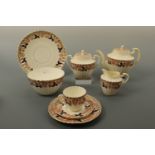 A late Victorian tea set, RD number 125641