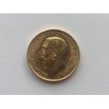 A 1923 gold sovereign