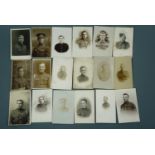 Approximately 40 Great War photographic portrait and similar postcards