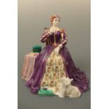 A royal Worcester figurine "Mary Queen Of Scots" CW374, limited edition number 1147/4500 with