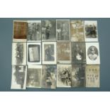 Approximately 30 Great War German photographic postcards