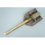 A Second World War US Army M-1943 folding entrenching tool