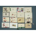 A quantity of Great War, military and patriotic greetings cards