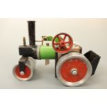 A Mamod SR1 live-steam roller, 24 x 14 x 18 cm high