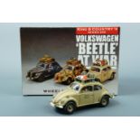 King & Country scale model Volkswagen Beetle at War, Afrika Korps, AK74