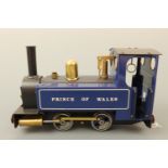 A Mamod commemorative 1981 "Prince of Wales" live-steam locomotive