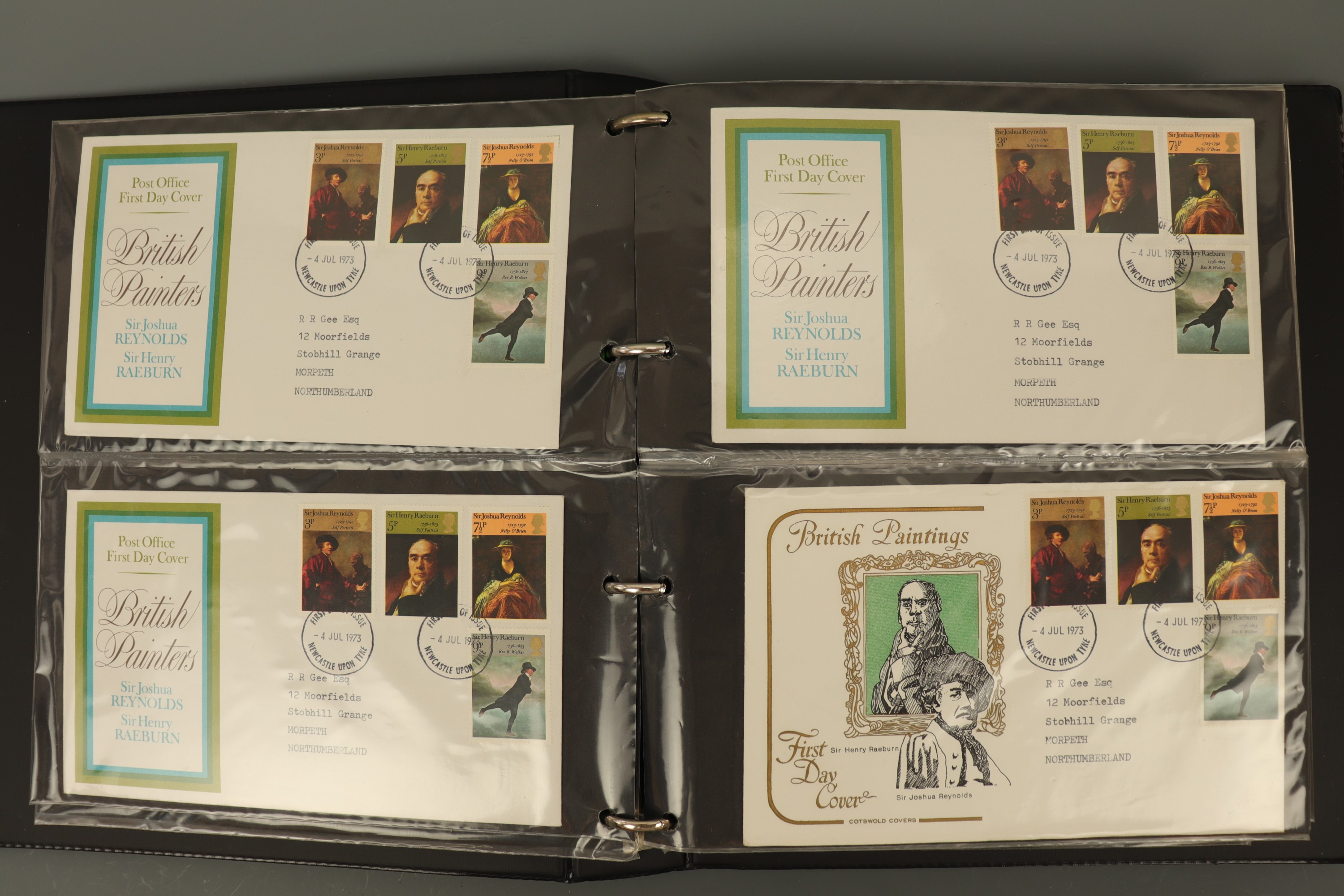 A quantity of Stanley Gibbons New Thames albums of first day stamp covers - Image 5 of 7