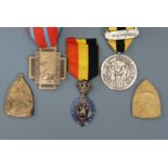 Three Great War Belgian and other medals