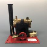A Bowman Model M180 live steam model engine, circa 1930s, 11 cm