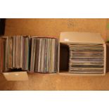 Three cartons of various LP records including Classical, Country etc.
