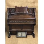 A Victorian pump organ / harmonium