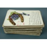 A large quantity of Great War and early 20th Century greetings cards and postcards