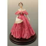 A Royal Worcester figurine, "Queen Elizabeth The Queen Mother" CW 461, limited edition number 360/