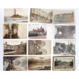 A quantity of largely British photographic and other postcards, early 20th Century