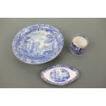 Three items of Spode Italian ware, (free of damage)