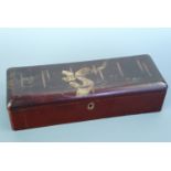 An Meiji Japanese lacquered box