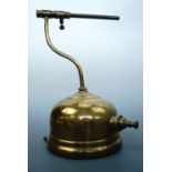 A brass Tilley lamp