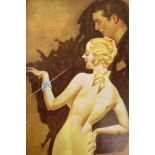 A 1930s portfolio of "Petty Girl" images by American pin-up artist George Brown Petty IV (1894-