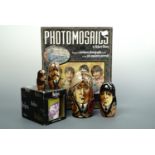 The Beatles collectors' items, including a sealed / unused Photomosaics jigsaw puzzle, novelty