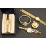Tissot, cased Sekonda and other ladies' wristwatches