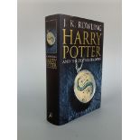 J K Rowling, "Harry Potter and the Deathly Hallows", Bloomsbury, 2007, first edition