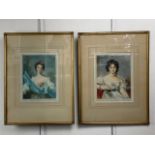 A pair of Fine Art Trade Guild art prints, including "Miss Croker" after Sir Thomas Lawrence, and "