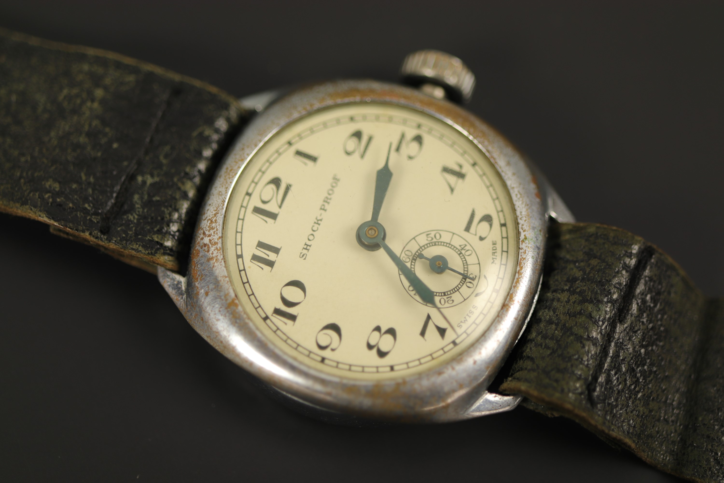 A 1940s Royce military style wristwatch (running) together with one other 1930s - 1940s - Image 2 of 5