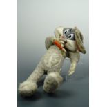 A 1970s talking Bugs Bunny toy, 53 cm, (a/f)