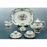 A large quantity of Spode tea and dinner ware, approximately 70 items
