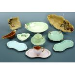 Sundry items of vintage Crown Devon ceramic table ware