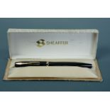 A vintage Sheaffer fountain pen, cased, circa 1960s