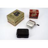 Gentlemen's vintage shaving accoutrements, in original cartons, including a Rotbart Mond-Extra