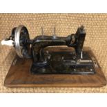 A Frister & Rossman sewing machine