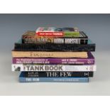 A group of books on the RAF, armoured fighting vehicles etc, including an official War Department