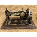 A Jones' Family CS sewing machine, 162946