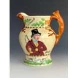 A Fielding's Crown Devon John Peel musical jug, 20 cm