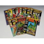 A quantity of 1970s Marvel Hulk comics