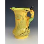 A Burleigh ware 'Pied Piper' flower jug, 21 cm.