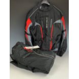 A Buffalo motorbike jacket and trousers, size large