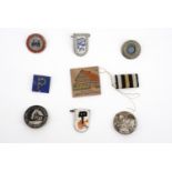 A quantity of German Third Reich patriotic day badges etc