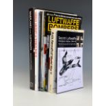 A group of books of Second World War Luftwaffe and Axis military aircraft