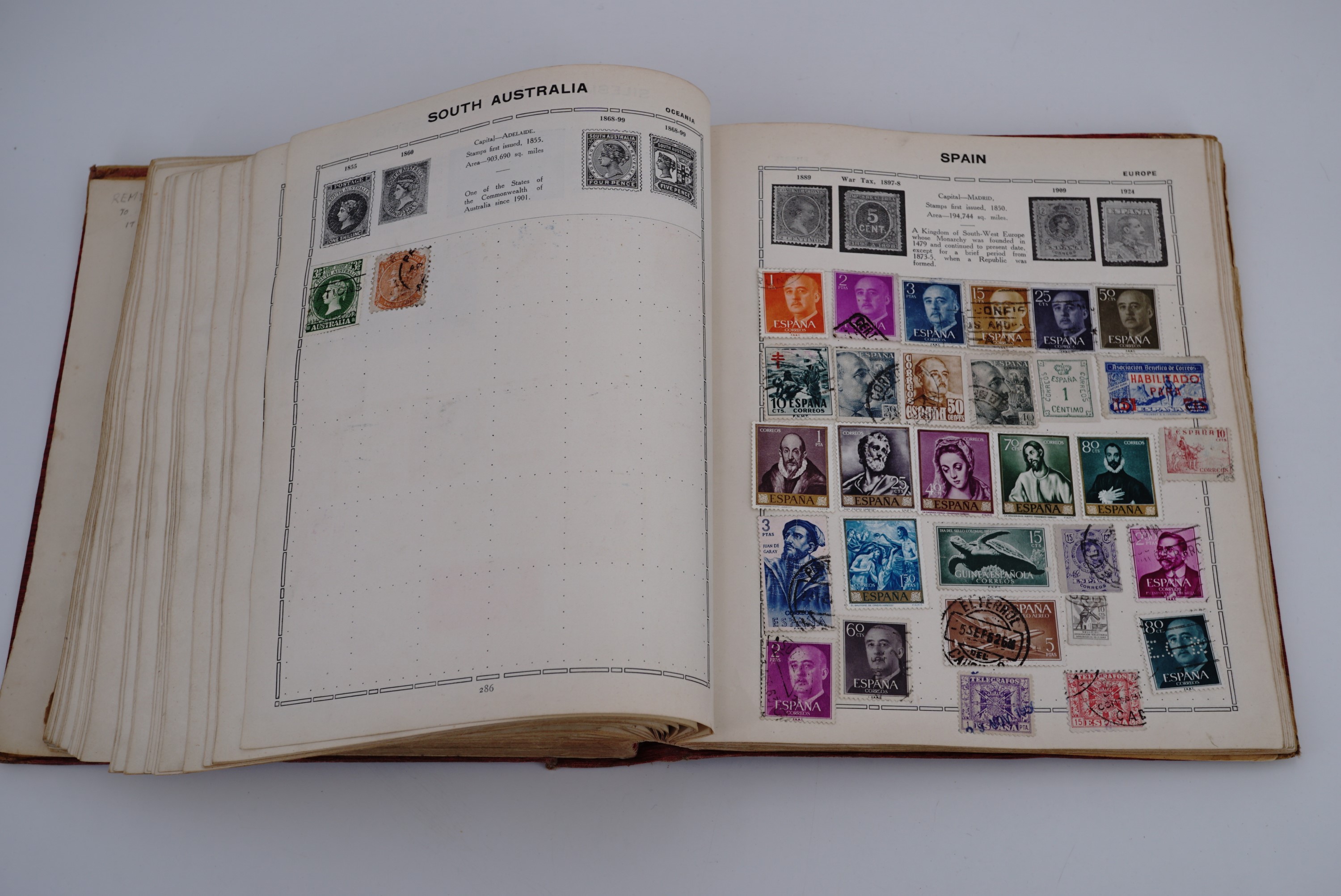 A World One and one other stamp album and stamps - Image 13 of 13