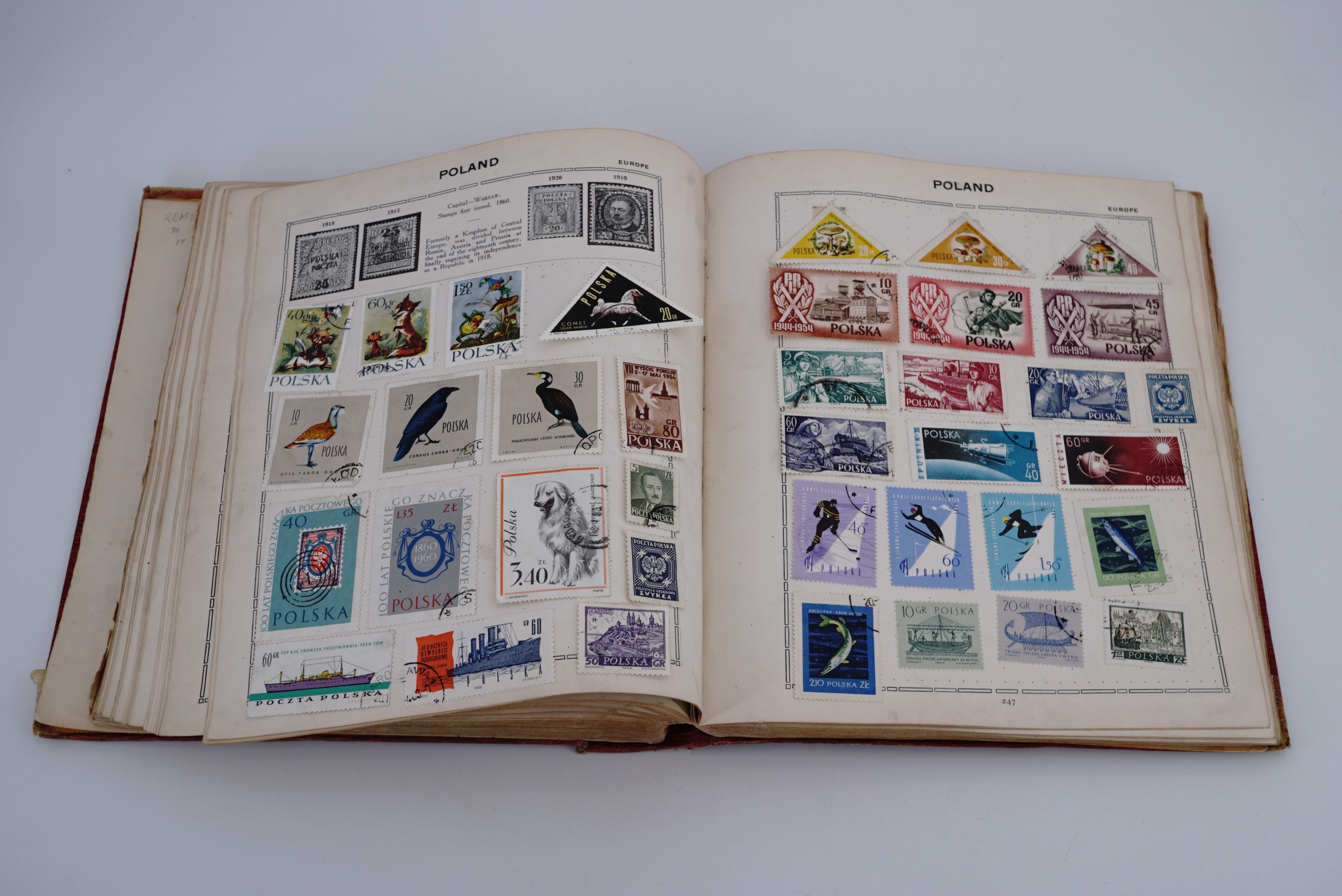A World One and one other stamp album and stamps - Image 12 of 13